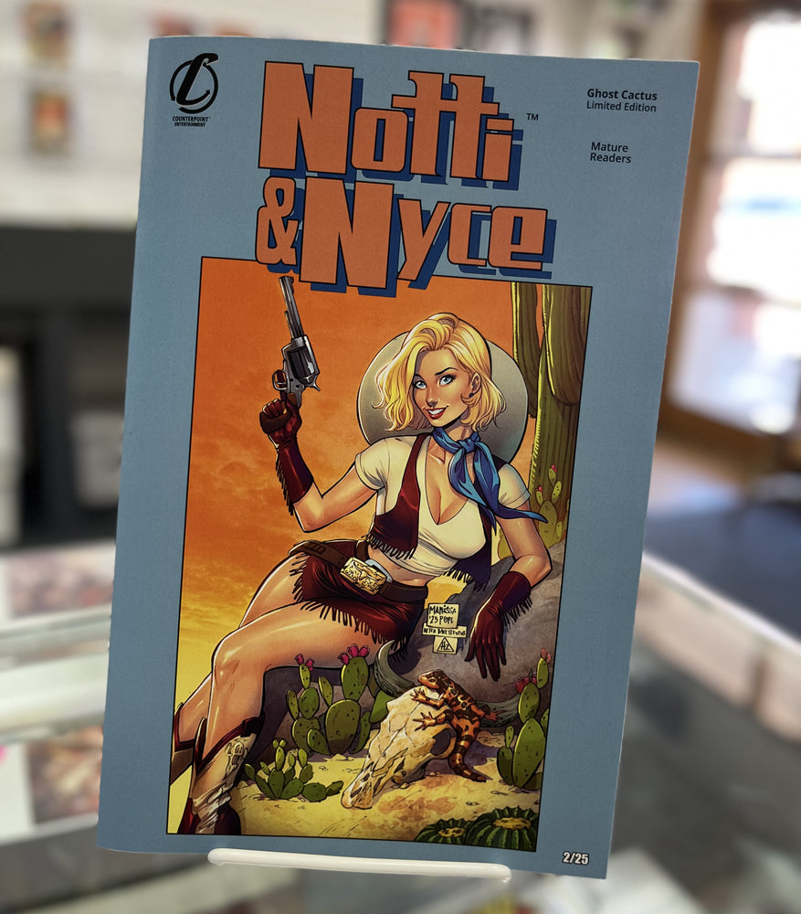Cover of Notti & Nyce limited edition comic book