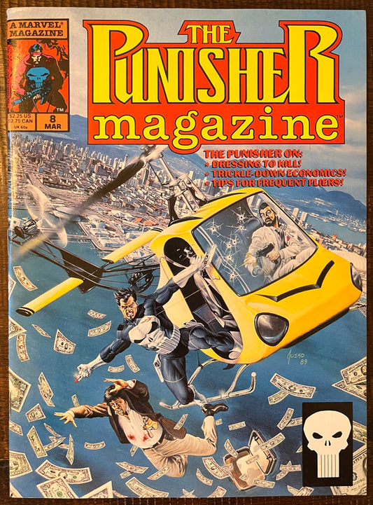 The Punisher Magazine 8 - Marvel 1990